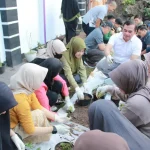 Disdukcapil Ciamis Tanam Sayuran